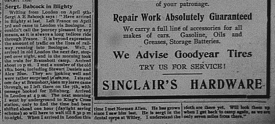 Paisley Advocate, April 23, 1917